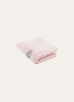 Bouchara Linge De Bain Fantaisie^SERVIETTE INVITÉ EN VELOURS BRODÉE 500GR