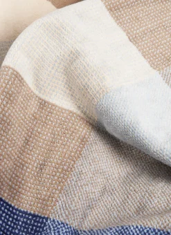 Bouchara Linge De Bain Fantaisie^SERVIETTE INVITÉ EN VELOURS À CARREAUX