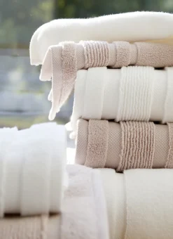 Bouchara Linge De Bain Uni^SERVIETTE INVITÉ MOELLEUSE LITEAU RAFFINÉ