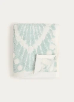 Bouchara Linge De Bain Fantaisie^SERVIETTE INVITÉ SERENA EN JACQUARD