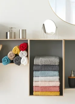 Bouchara Linge De Bain Uni^SERVIETTE INVITÉ UNIE EN COTON 500GR