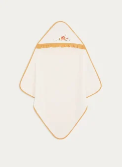 Enfant Bouchara Linge De Bain^SET CAPE DE BAIN ET GANT DE TOILETTE EGLANTINE