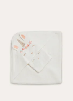 Enfant Bouchara Linge De Bain^SET CAPE ET GANT LICORNE