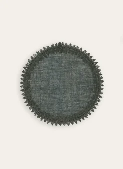 Bouchara Set De Table^SET DE TABLE EN LIN FINITION GALON