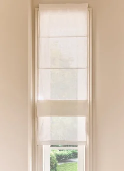 Bouchara Vitrage, Store^STORE BATEAU EN LIN ÉPAIS