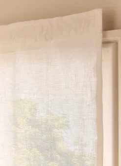 Bouchara Vitrage, Store^STORE BATEAU EN LIN ÉPAIS