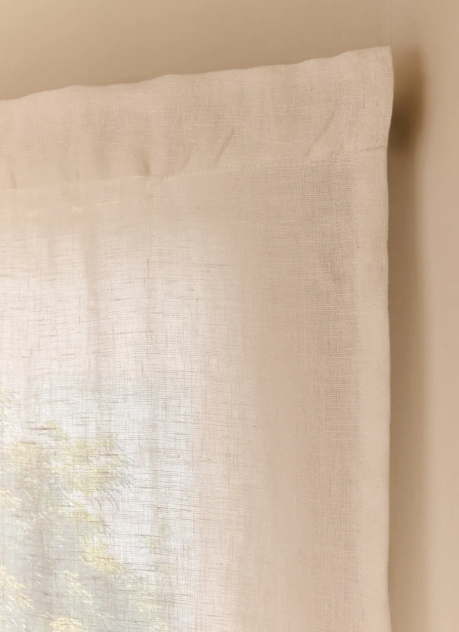 Bouchara Vitrage, Store^STORE BATEAU EN LIN ÉPAIS