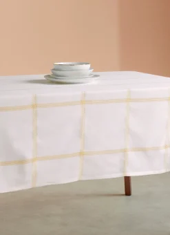 Bouchara Nappe^SURNAPPE EN COTON TISSÉ SCINTILLANT