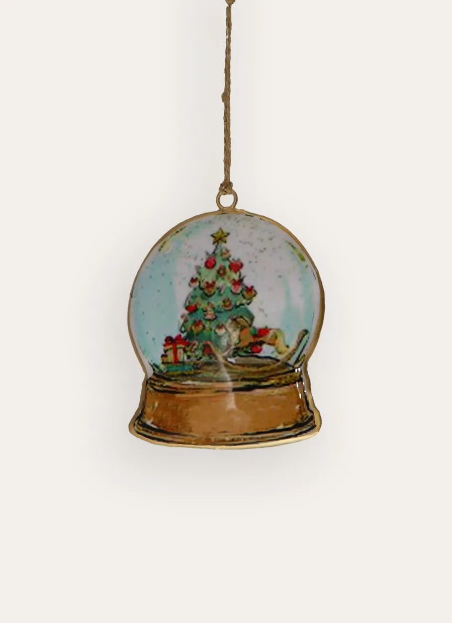 Bouchara Décoration De Noël^SUSPENSION EN MÉTAL BOULE À NEIGE