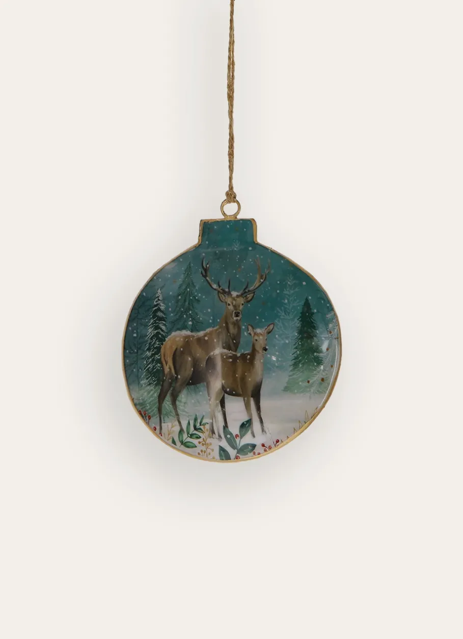 Bouchara Décoration De Noël^SUSPENSION MÉTAL AVEC DÉCOR CERF
