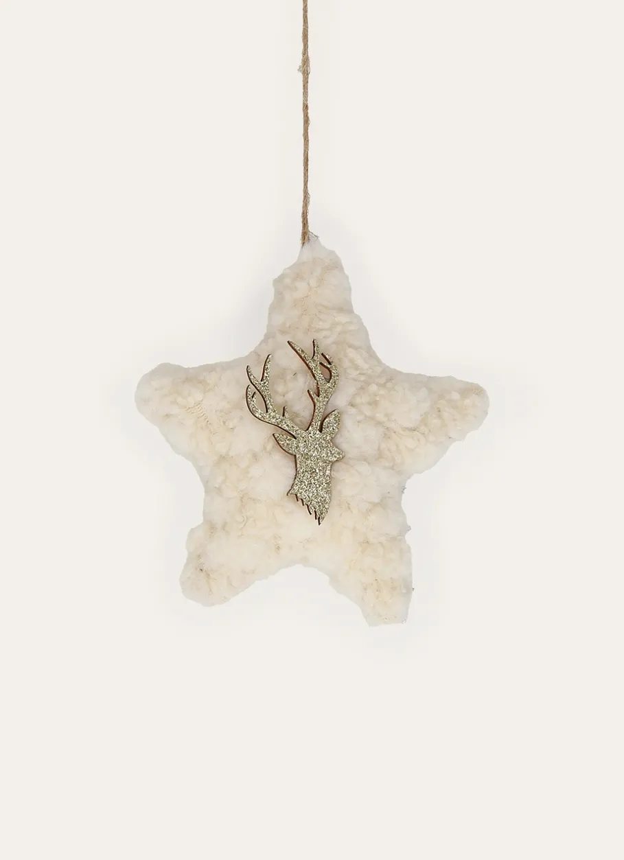 Bouchara Décoration De Noël^SUSPENSION ÉTOILE EN FAUSSE FOURRURE