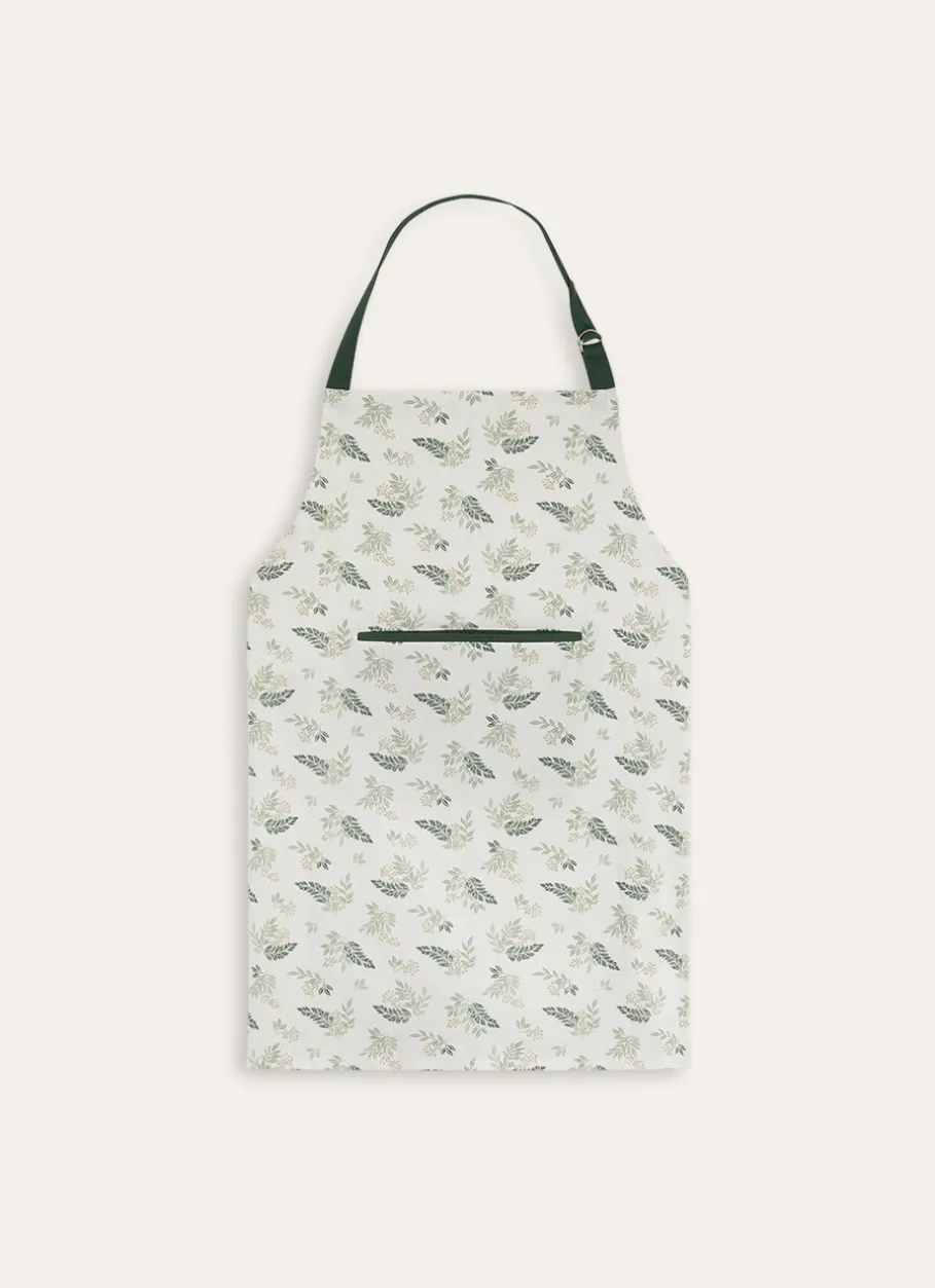 Bouchara Tablier, Manique, Gant^TABLIER BAIE FEUILLE WONI