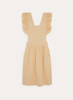 Bouchara Tablier, Manique, Gant^TABLIER EN COTON À VOLANT