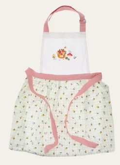 Enfant Bouchara Decoration, Rangement^TABLIER EN FORME DE ROBE EN COTON ENDUIT EGLANTINE