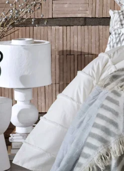 Bouchara Pouf, Tabouret, Chaise^TABOURET EFFET CRÉPIS FORME SABLIER