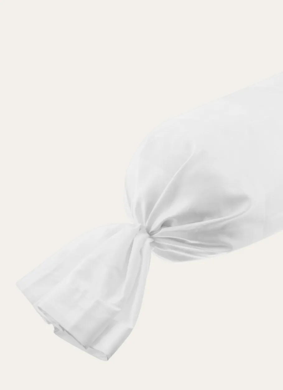 Bouchara Taie Unie^TAIE DE TRAVERSIN EN SATIN DE COTON JACQUARD RAYÉ