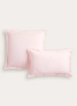 Enfant Bouchara Linge De Lit^TAIE D'OREILLER BÉBÉ MOTIF VICHY GINGHAM