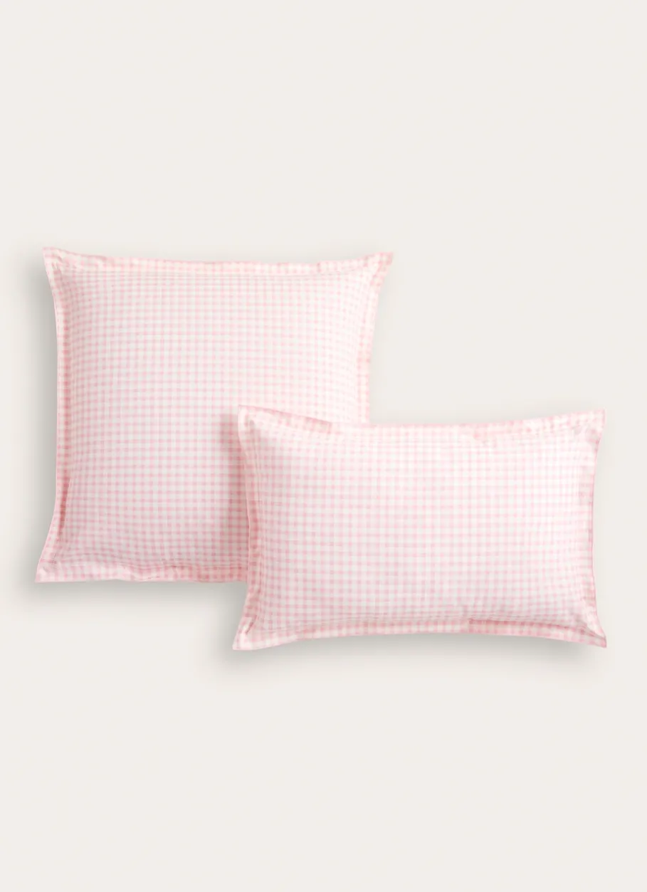 Enfant Bouchara Linge De Lit^TAIE D'OREILLER BÉBÉ MOTIF VICHY GINGHAM