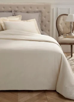 Bouchara Taie Unie^TAIE D'OREILLER UNIE EN COTON