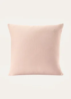 Enfant Bouchara Linge De Lit^TAIE ENFANT EN GAZE DE COTON BRODERIE FEUILLE