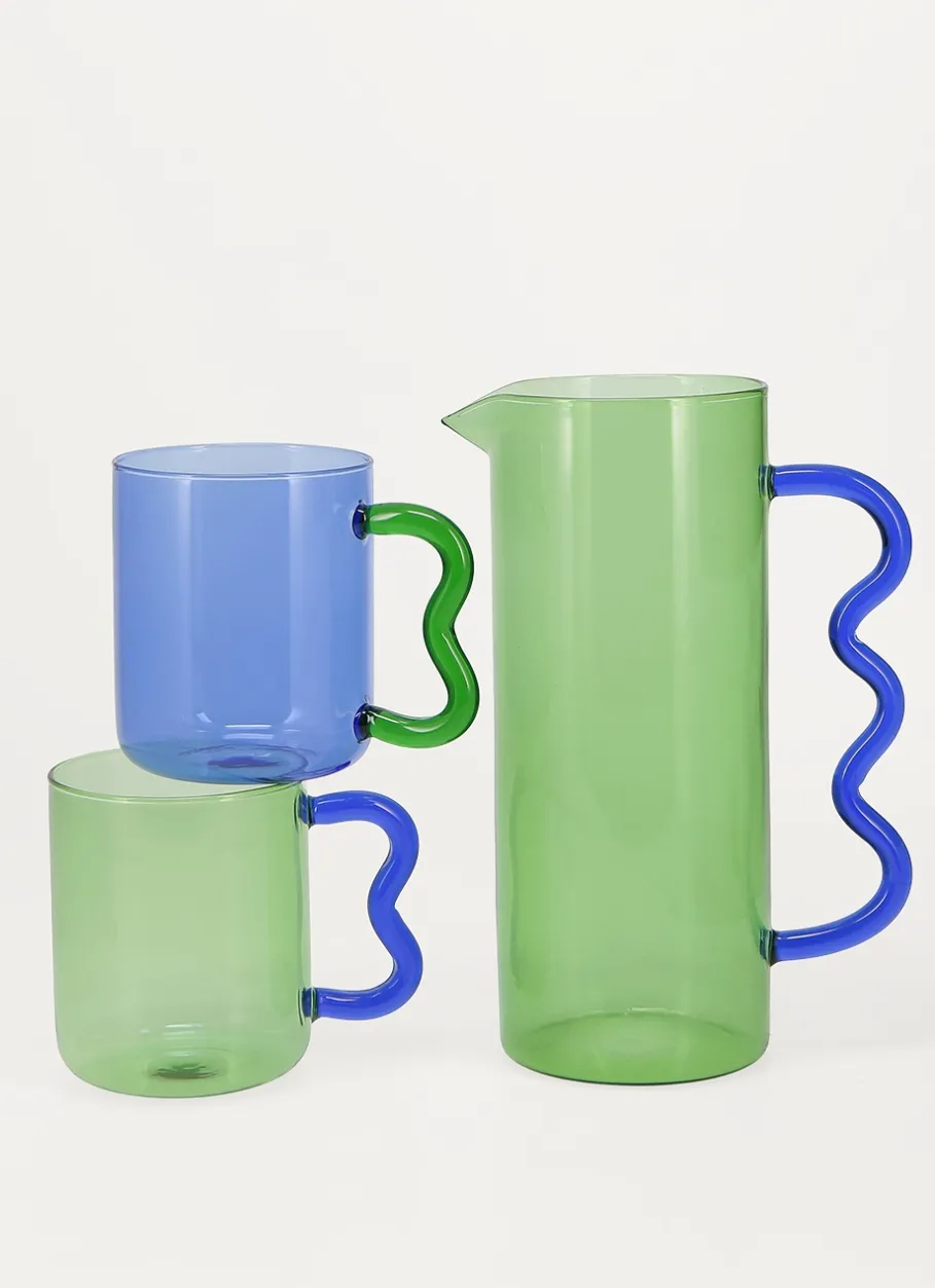 Bouchara Verre, Théière, Carafe^TASSE EN VERRE