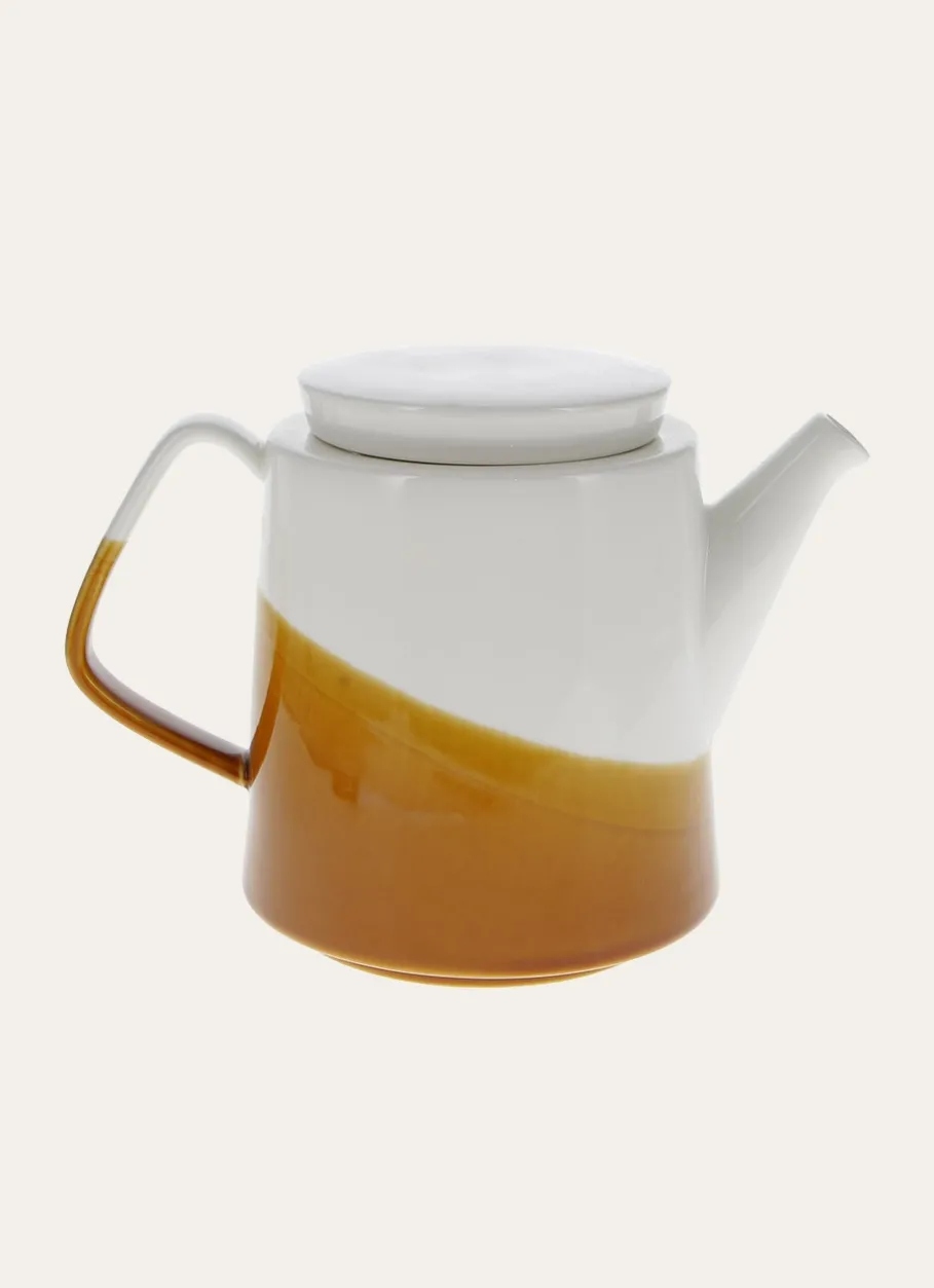 Bouchara Verre, Théière, Carafe^THÉIÈRE EN PORCELAINE SUNSET