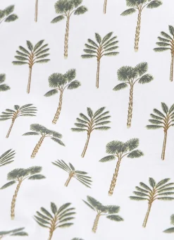 Bouchara Torchon, Essuie-Mains^TORCHON EN COTON IMPRIMÉ MINI PALMIERS