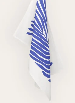 Bouchara Torchon, Essuie-Mains^TORCHON EN COTON IMPRIMÉ VÉGÉTAL COBL