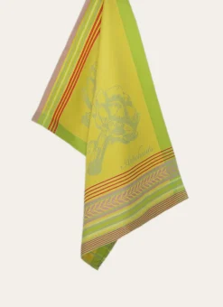 Bouchara Torchon, Essuie-Mains^TORCHON EN JACQUARD MOTIF ARTICHAUT