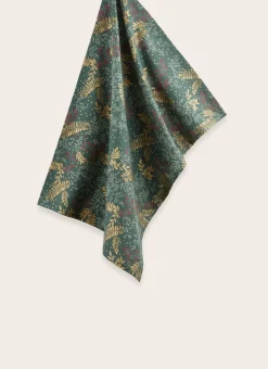 Bouchara Torchon, Essuie-Mains^TORCHON FEUILLE DORÉE