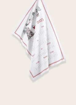 Bouchara Torchon, Essuie-Mains^TORCHON SCÈNE CALENDRIER