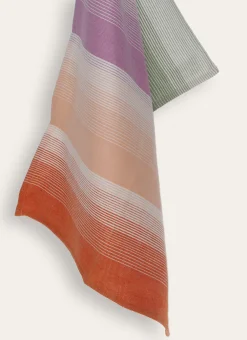 Bouchara Torchon, Essuie-Mains^TORCHON TISSÉ FIL TEINT RAYÉ