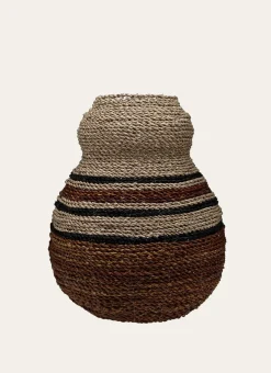 Bouchara Vase, Cache-Pot^VASE EN FIBRES NATURELLES MÉNIR