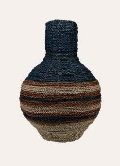 Bouchara Vase, Cache-Pot^VASE EN FIBRES NATURELLES OBÉLIX