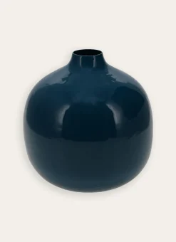Bouchara Vase, Cache-Pot^VASE EN MÉTAL COLORÉ FINITION ÉMAILLÉE