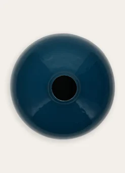 Bouchara Vase, Cache-Pot^VASE EN MÉTAL COLORÉ FINITION ÉMAILLÉE