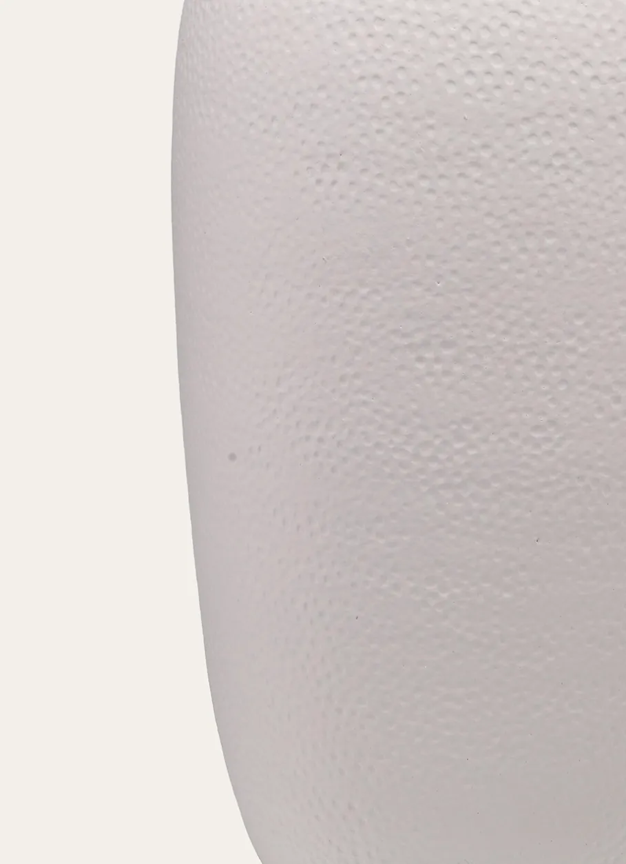 Bouchara Vase, Cache-Pot^VASE EN TERRE-CUITE EMBOSSÉ POINÇON