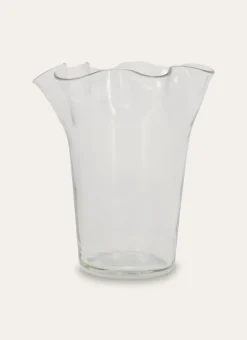 Bouchara Vase, Cache-Pot^VASE EN VERRE EN FORME DE FLEUR