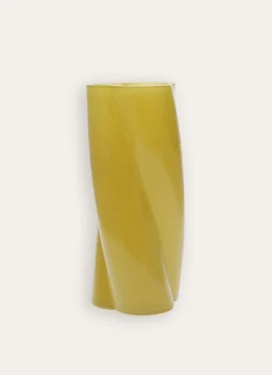 Bouchara Vase, Cache-Pot^VASE TORSADÉ EN VERRE OPAQUE