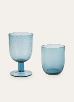 Bouchara Verre, Théière, Carafe^VERRE À PIED BULLÉ LUBERON