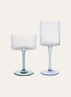 Bouchara Verre, Théière, Carafe^VERRE À VIN SUR PIED ALVIN