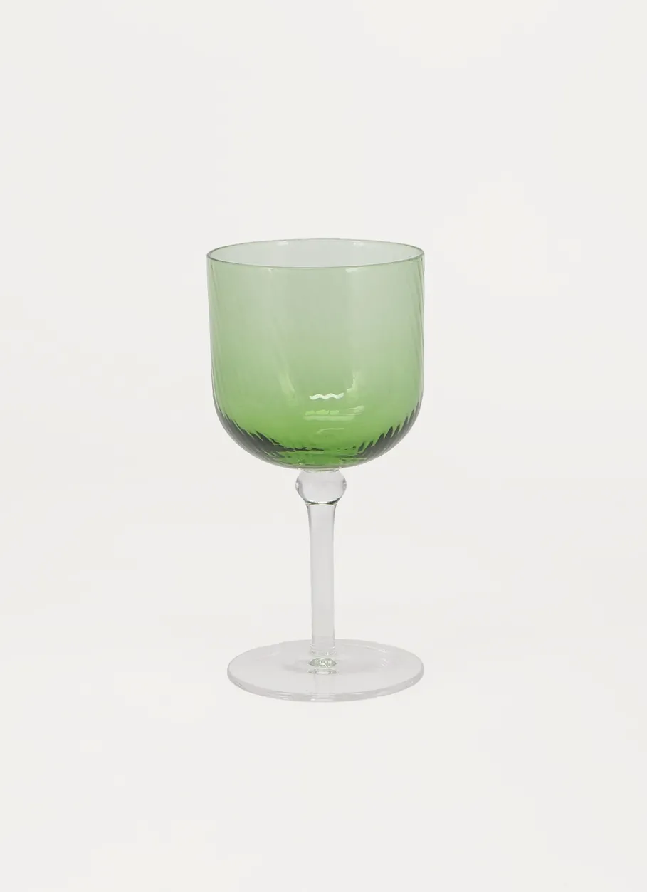 Bouchara Verre, Théière, Carafe|Table De Noël^VERRE STRIÉ À PIED