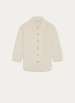 Bouchara Peignoir^VESTE EN POLAIRE AVEC MOTIFS EMBOSSÉS TORSY