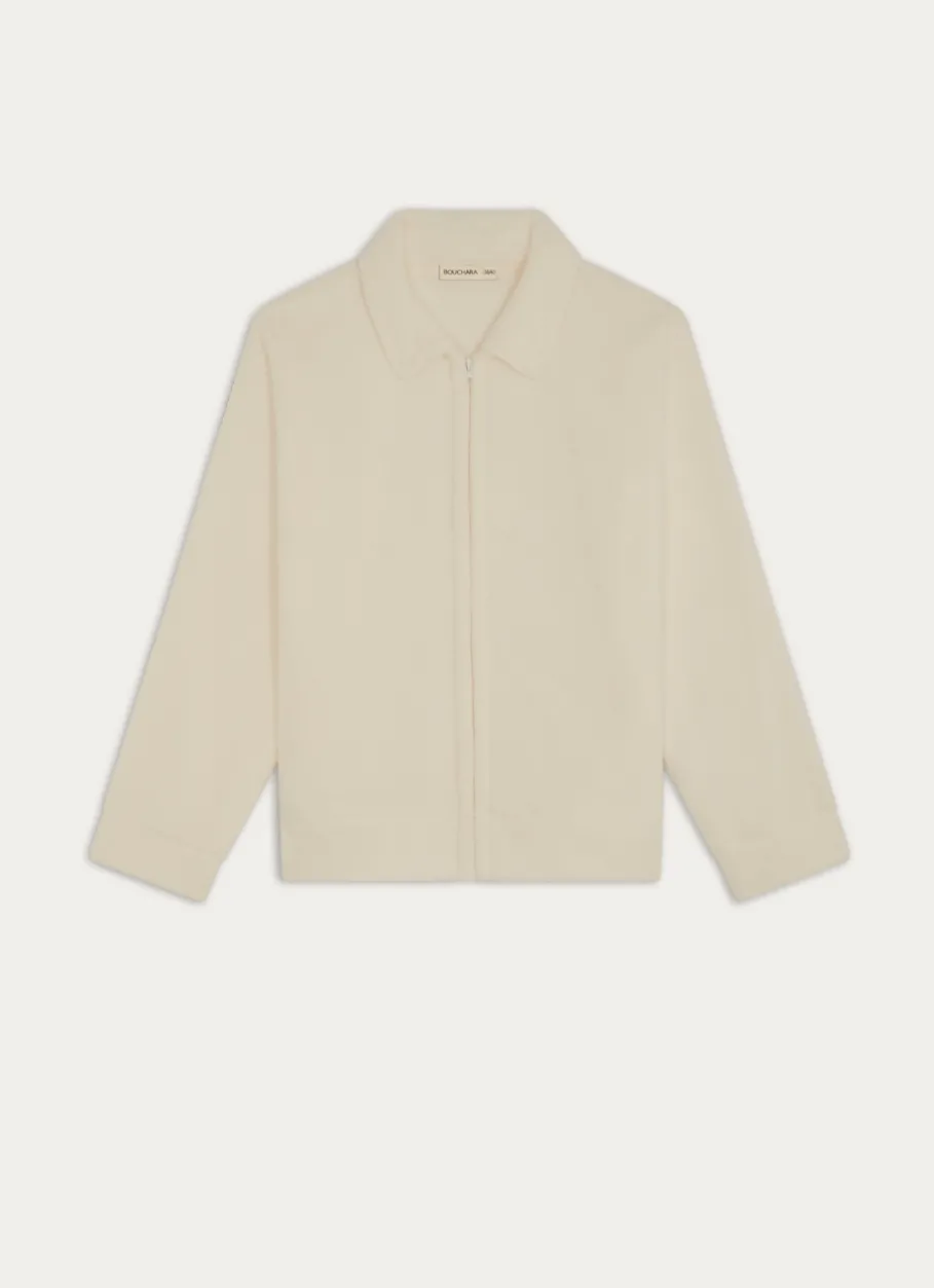 Bouchara Peignoir|Chambre De Noël^VESTE POLAIRE ZIPPÉE À COL MONTANT