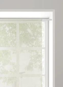 Bouchara Vitrage, Store^VITRAGE RAYURES HORIZONTALES EN RELIEF 90 X 160CM