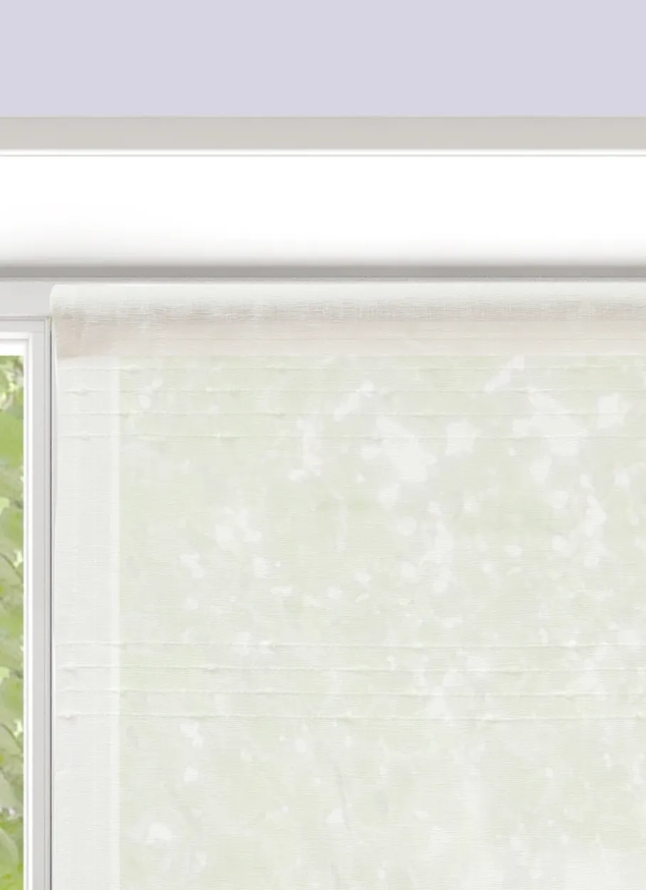 Bouchara Vitrage, Store^VITRAGE RAYURES HORIZONTALES EN RELIEF 90 X 160CM