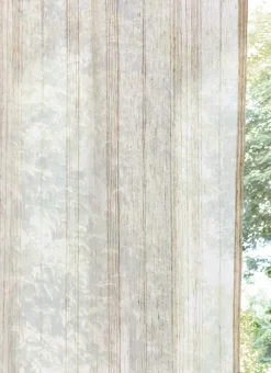 Bouchara Voilage^VOILAGE EFFET MOUCHETÉ ET RAYURES FINES