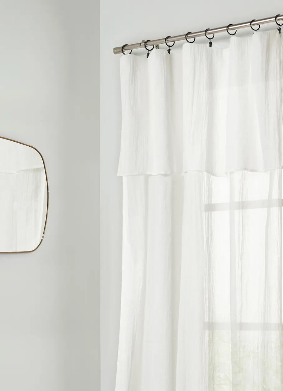 Bouchara Voilage^VOILAGE LÉGÈREMENT FROISSÉ FINITION DROITE H300 CM