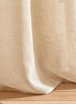 Bouchara Voilage^VOILAGE ÉTAMINE EFFET LIN FLAMMÉ